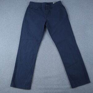 English Laundry Pants Mens 32x30 Straight Stretch 5-Pocket Jeans Trousers Blue
